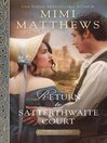 Cover image for Return to Satterthwaite Court